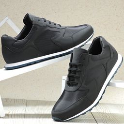 San Frissco Men Black Lightweight Sneakers-picture-36