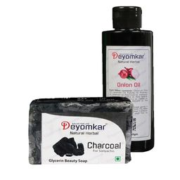 Deyomkar Herbal Amla Brinjraj Oil with Lemon Honey Soap-37