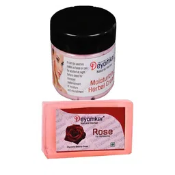 Deyomkar Herbal Cream & Rose Soap-25