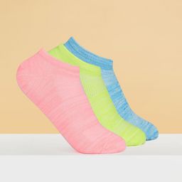 Honey by Pantaloons Women Pack Of 3 No-Show Socks-picture-40