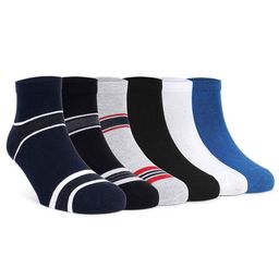 Mast & Harbour Set of 6 Assorted Ankle-Length Socks-22