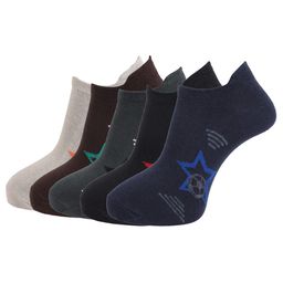 Dollar Socks Men Pack Of 5 Solid Cotton Socks-38