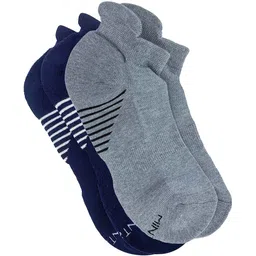 Mint & Oak Men Pack Of 2 Patterned Pro Tech Ankle Length Socks-57