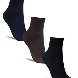 Dollar Socks Men Pack Of 3 Cotton Above Ankle-Length Socks-image-63