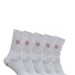 Dollar Socks Men Pack Of 5 Cotton Above Ankle Length Socks-35