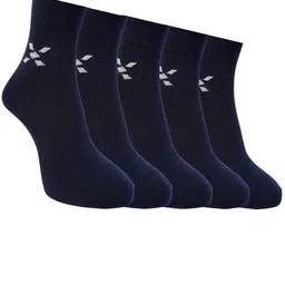 Dollar Socks Men Pack Of 5 Cotton Assorted Above Ankle-Length Socks-picture-38