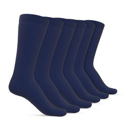 TalkingSox Set Of 3 Striped Calf Length Crew Socks-image-4