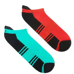 Dynamocks Men Pack Of 2 Colourblocked Bamboo Ankle-Length Socks-73