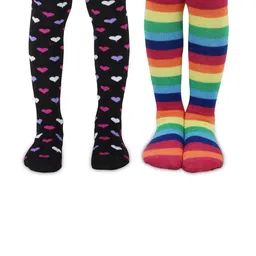 BAESD Kids Pack of 2 Patterned Knee-Length Socks-picture-38