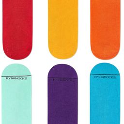 Dynamocks Pack Of 6 Shoe Liner Socks-4