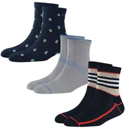 Cotstyle Men Pack Of 3 Anti-Bacterial Ankle Length Socks-picture-57