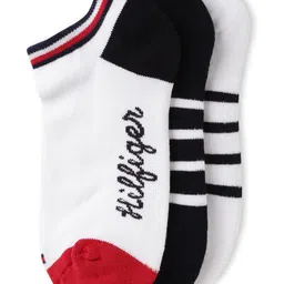 Tommy Hilfiger Men Pack Of 3 Patterned Ankle-Length Socks-image-59