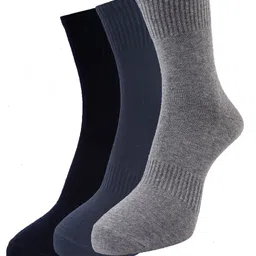 Dollar Men Pack Of 3 Assorted Ankle-Length Socks-image-68