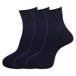 Dollar Socks Men Pack Of 3 Solid Cotton Ankle-Length Socks-image-16