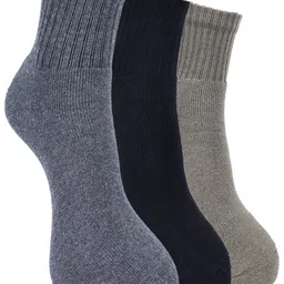 Force NXT Men Pack Of 3 Cotton Ankle-Length Socks-image-79