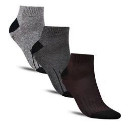 Dollar Socks Men Pack Of 3 Pure Cotton Ankle-Length Socks-image-65
