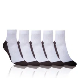 Dollar Socks Men Pack Of 5 Colourblocked Cotton Ankle-Length Socks-17