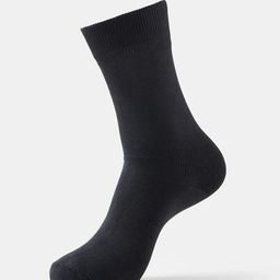 Jockey Men Black Solid Calf Length Socks-30