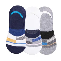 SECRETS BY ZEROKAATA Pack Of 3 Cotton Shoe Liners-18