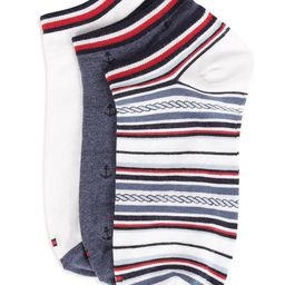 Tommy Hilfiger Men Pack Of 3 Patterned Ankle-Length Socks-image-52