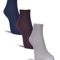 Dollar Socks Men Pack Of 3 Above Ankle-Length Cotton Socks-image-88