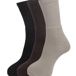 Dollar Socks Men Pack Of 3 Assorted Cotton Full Length Socks-image-17