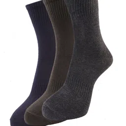 Dollar Socks Men Pack Of 3 Assorted Above Ankle-Length Cotton Socks-image-85
