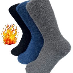 Alexvyan Women Pack Of 3 Calf Length Winter Socks-54
