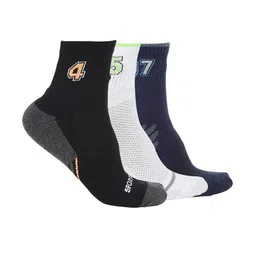 VIMAL JONNEY Pack Of 3 Patterned Above Ankle-Length Socks image 4