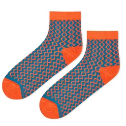Dynamocks Patterned Anti-Microbial Ankle-Length Socks image 3