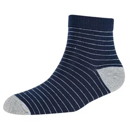 Cotstyle Men Pack Of 3 Assorted Patterned Anti-Bacterial Ankle-Length Socks image 4