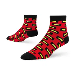 Dynamocks Unisex Pack of 2 Patterned Ankle Length Socks image 3
