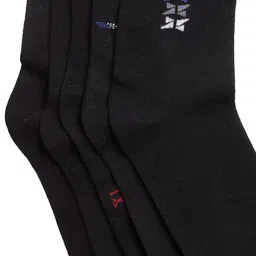 Texlon Men Pack Of 5 Assorted Calf-Length Socks image 3