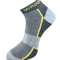 WROGN Men Pack of 6 Patterned Ankle-Length Socks image 5