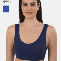 mod & shy ack of 2 Solid Teenager Slip on Bra-23