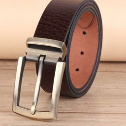 ZORO Men Brown Leather Formal Belt-image-63