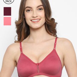 Floret Pack of 3 T-shirt Bra-23