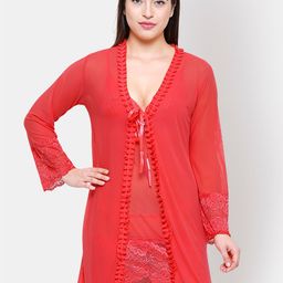 FashionRack Red Net Baby Doll-image-24