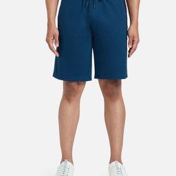 XYXX Men Teal Blue Solid Cotton Regular Shorts-picture-12