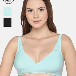 Inner Sense Pack of 3 Solid Non-Wired Non Padded Maternity Sustainable Bra IMB007C_7C_7G-image-67