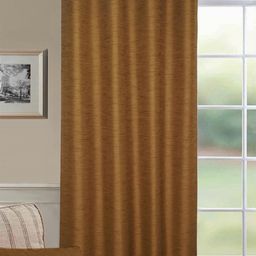 Lushomes Brown Door Matka Silk Curtain-image-38