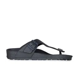 Carlton London Men Grey Thong Flip-Flops image 3