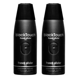 Franck Olivier Men Set of 2 blackTouch Odour Control Deodorant Spray - 250 ml each-28
