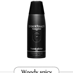 Franck Olivier Men Set of 2 blackTouch Odour Control Deodorant Spray - 250 ml each image 4