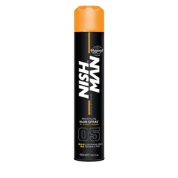 Nishman Ultra Strong Hold Pro Styling Hair Spray For Humidity Resistance - 400ml-39