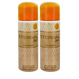 eternal love ETERNAL Set Of 2 Orange Love Women Deodorant Spray-picture-43