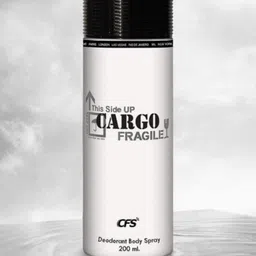 CFS Black EDP Long Lasting Perfume & Cargo White Deodorant Body Spray - 300ml-49