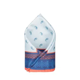 The Tie Hub Paisley Printed Microfiber Pocket Square-image-55