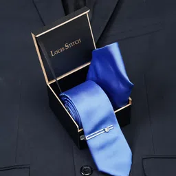 LOUIS STITCH Men Italian Silk Necktie Accessories Gift Set-picture-14