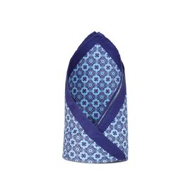 Allen Solly Men Blue Printed Pocket Square-4
